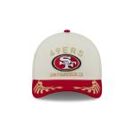 GORRA NEW ERA CAP SAN FRANCISCO 49ERS NFL DRAFT 2025 9FORTY M-CROWN AF SNAPBACK BLANCA en STOCK