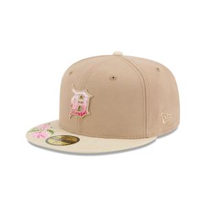 GORRA NEW ERA CAP DETROIT TIGERS MLB HAND STITCHED FLORAL 59FIFTY CERRADA en STOCK