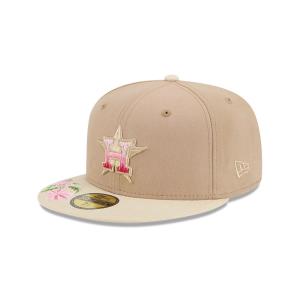 GORRA NEW ERA CAP HOUSTON ASTROS MLB HAND STITCHED FLORAL 59FIFTY CERRADA en STOCK