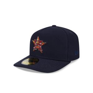 GORRA NEW ERA CAP HOUSTON ASTROS MLB STAINED GLASS 59FIFTY AF CERRADA en STOCK
