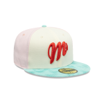 GORRA NEW ERA CAP DIABLOS ROJOS DEL M√©XICO GRAPHIC VISOR LMS GAME CAP 2025 59FIFTY CERRADA en STOCK