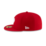 GORRA NEW ERA CAP DIABLOS ROJOS DEL MéXICO HOME LMB GAME CAP 100 ANIVERSARIO 59FIFTY CERRADA en STOCK