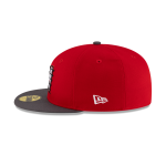 GORRA NEW ERA CAP DIABLOS ROJOS DEL M√©XICO ALTERNATIVO LMB GAME CAP 100 ANIVERSARIO 59FIFTY CERRADA en STOCK