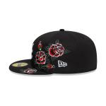 GORRA NEW ERA CAP ATLANTA BRAVES MLB FLORAL COLLECTION 59FIFTY CERRADA en STOCK