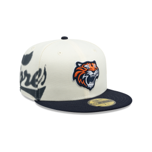 GORRA NEW ERA CAP TIGRES DE QUINTANA ROO 2-TONE LMB FANGEAR 59FIFTY CERRADA en STOCK