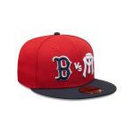 GORRA NEW ERA CAP BOSTON RED SOX VS SULTANES DE MONTERREY 59FIFTY CERRADA en STOCK