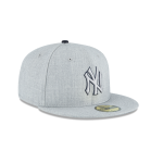 GORRA NEW ERA CAP NEW YORK YANKEES MLB HEATHER LEAGUE COLLECTION 59FIFTY CERRADA en STOCK