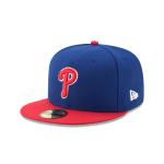 GORRA NEW ERA CAP PHILADELPHIA PHILLIES AUTHENTIC COLLECTION  59FIFTY CERRADA en STOCK