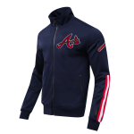 CHAMARRA NTA BRAVES CLASSIC DK TRACK JACKET MIDNIGHT NAVY en STOCK
