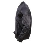 CHAMARRA NTA BRAVES TRIPLE BLACK LOGO SATIN JACKET BLACK en STOCK