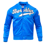 CHAMARRA KLYN DODGERS BIG LOGO SATIN JACKET ROYAL BLUE en STOCK