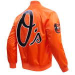 CHAMARRA IMORE ORIOLES BIG LOGO WORLD SERIES SATIN JACKET ORANGE en STOCK