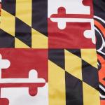 CHAMARRA LTIMORE ORIOLES MASH UP SATIN JACKET WHITE en STOCK