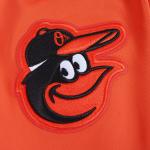 CHAMARRA BALTIMORE ORIOLES CLASSIC MENS DK TRACK JACKET ORANGE en STOCK