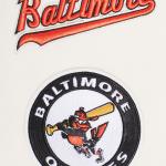 CHAMARRA IMORE ORIOLES RETRO CLASSIC RIB WOOL VARSITY JACKET EGGSHELL BLACK en STOCK