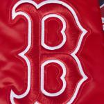 CHAMARRA BOSTON RED SOX SCRIPT TAIL MENS SATIN JACKET RED MIDNIGHT NAVY RED en STOCK