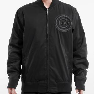 CHAMARRA AGO CUBS NEUTRAL TWILL JACKET BLACK en STOCK