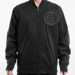 CHAMARRA AGO CUBS NEUTRAL TWILL JACKET BLACK en STOCK