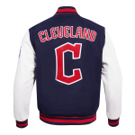 CHAMARRA ELAND GUARDIANS RETRO CLASSIC RIB WOOL VARSITY JACKET MIDNIGHT NAVY RED MIDNIGHT NAVY en STOCK