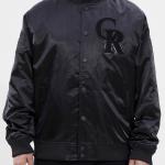 CHAMARRA RADO ROCKIES TRIPLE BLACK SATIN JACKET TRIPLE BLACK en STOCK