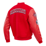 CHAMARRA INNATI REDS CLASSIC WOOL VARSITY JACKET RED en STOCK