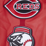 CHAMARRA INNATI REDS CLASSIC WOOL VARSITY JACKET RED en STOCK