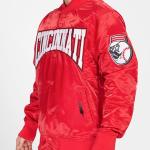 CHAMARRA INATTI REDS CREST EMBLEM SATIN JACKET RED en STOCK