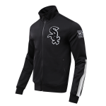 CHAMARRA AGO WHITE SOX CLASSIC DK TRACK JACKET BLACK en STOCK