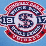 CHAMARRA AGO WHITE SOX RETRO CLASSIC RIB WOOL VARSITY JACKET UNIVERSITY BLUE WHITE en STOCK