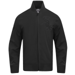 CHAMARRA AGO WHITE SOX NEUTRAL TWILL JACKET BLACK en STOCK