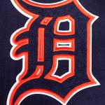 CHAMARRA ROIT TIGERS OLD ENGLISH RIB WOOL VARSITY JACKET MIDNIGHT NAVY ORANGE MIDNIGHT NAVY en STOCK