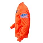 CHAMARRA OIT TIGERS BIG LOGO WORLD SERIES SATIN JACKET ORANGE en STOCK