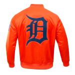 CHAMARRA OIT TIGERS BIG LOGO WORLD SERIES SATIN JACKET ORANGE en STOCK