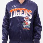 CHAMARRA OIT TIGERS HOME TOWN SATIN JACKET MIDNIGHT NAVY en STOCK