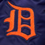 CHAMARRA OIT TIGERS RETRO CLASSIC RIB SATIN JACKET MIDNIGHT NAVY ORANGE MIDNIGHT NAVY en STOCK