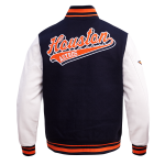CHAMARRA HOUSTON ASTROS SCRIPT TAIL MENS RIB WOOL VARSITY MIDNIGHT NAVY ORANGE MIDNIGHT NAVY en STOCK