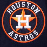 CHAMARRA HOUSTON ASTROS SCRIPT TAIL MENS RIB WOOL VARSITY MIDNIGHT NAVY ORANGE MIDNIGHT NAVY en STOCK
