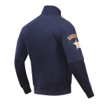 CHAMARRA HUSTON ASTROS CLASSIC MENS TRACK JACKET MIDNIGHT NAVY ORANGE en STOCK