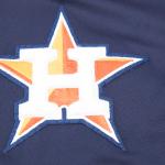CHAMARRA HUSTON ASTROS CLASSIC MENS TRACK JACKET MIDNIGHT NAVY ORANGE en STOCK