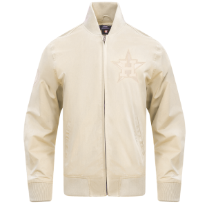 CHAMARRA TON ASTROS NEUTRAL TWILL JACKET EGGSHELL en STOCK