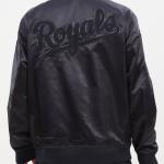 CHAMARRA AS CITY ROYALS TRIPLE BLACK SATIN JACKET TRIPLE BLACK en STOCK