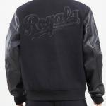 CHAMARRA AS CITY ROYALS TRIPLE BLACK WOOL VARSITY JACKET TRIPLE BLACK en STOCK