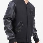 CHAMARRA AS CITY ROYALS TRIPLE BLACK WOOL VARSITY JACKET TRIPLE BLACK en STOCK