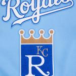 CHAMARRA AS CITY ROYALS RETRO CLASSIC RIB WOOL VARSITY JACKET UNIVERSITY BLUE WHITE en STOCK