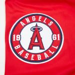 CHAMARRA ANGELES ANGELS CLASSIC DK TRACK JACKET RED en STOCK