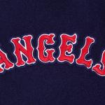CHAMARRA ANGELES ANGELS RETRO CLASSIC RIB WOOL VARSITY JACKET MIDNIGHT NAVY RED MIDNIGHT NAVY en STOCK
