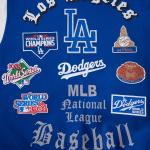 CHAMARRA ANGELES DODGERS OLD ENGLISH RIB WOOL VARSITY JACKET DODGER BLUE WHITE en STOCK