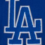 CHAMARRA ANGELES DODGERS OLD ENGLISH RIB WOOL VARSITY JACKET DODGER BLUE WHITE en STOCK
