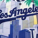 CHAMARRA ANGELES DODGERS REMIX VARSITY JKT WHITE en STOCK