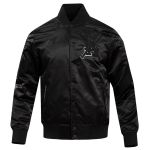 CHAMARRA ANGELES DODGERS PRO TRIPLE BLACK SATIN JACKET TRIPLE BLACK en STOCK